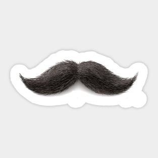 Mustache Sticker